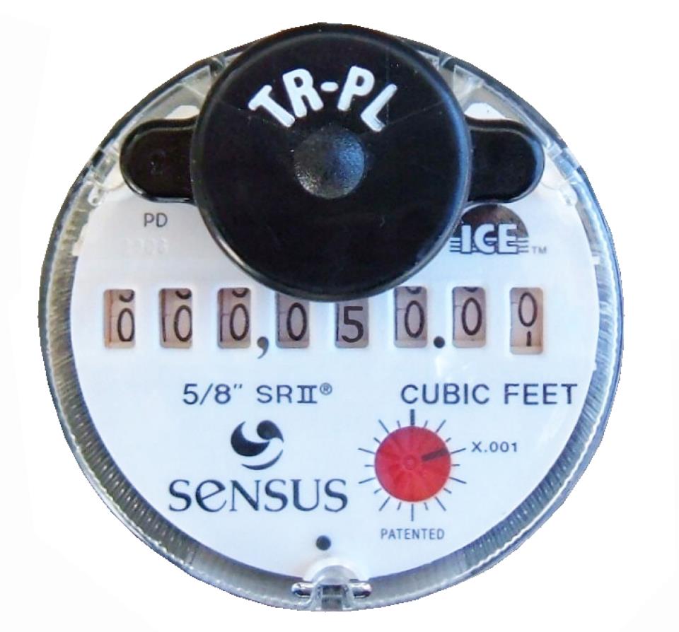 water meter dial